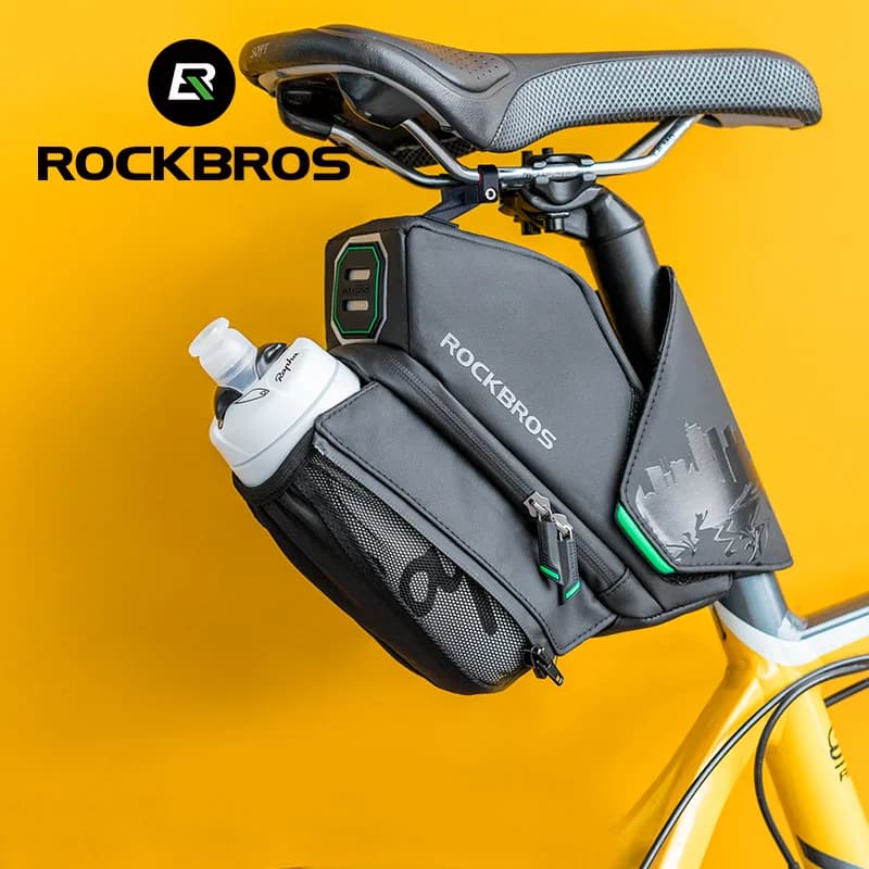 Wodoodporna sakwa podsiodłowa rowerowa 1,5 L