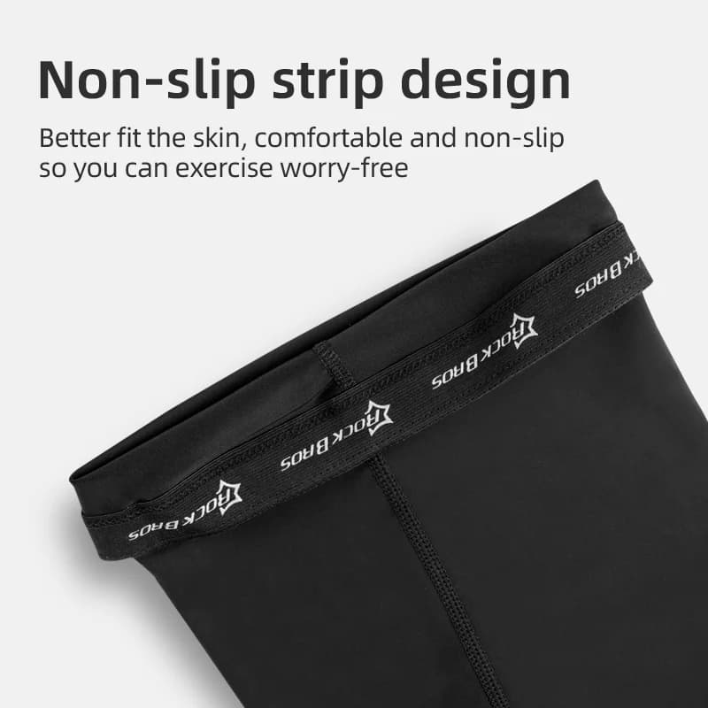Oddychające ochraniacze na nogi rowerowe Ice Silk z ochroną UV