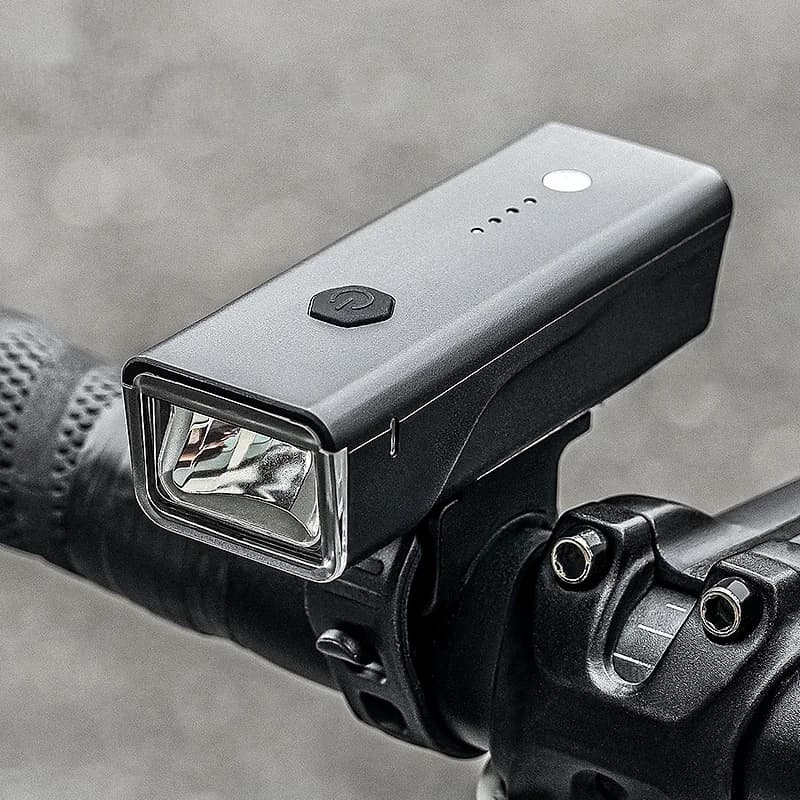Ładowalne przez USB-C oświetlenie do kierownicy z LED