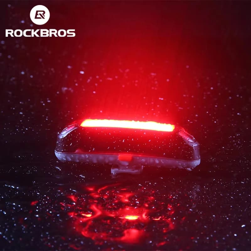 Akumulatorowe tylne światło LED do roweru USB