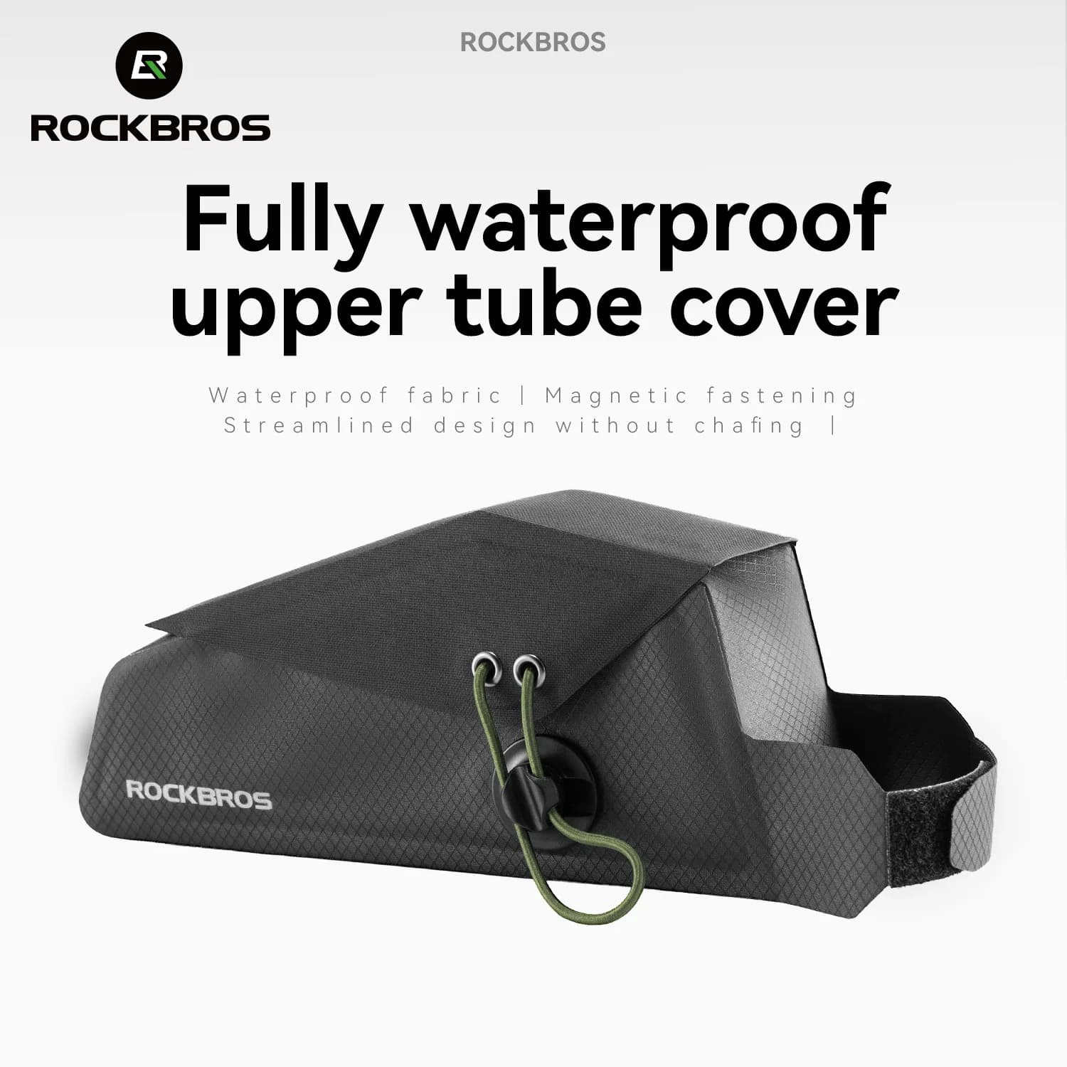 Wodoodporna torba ramowa przód 0.8L do roweru gravelowego