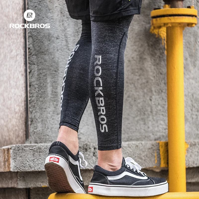 Oddychające ochraniacze na nogi rowerowe Ice Silk z ochroną UV